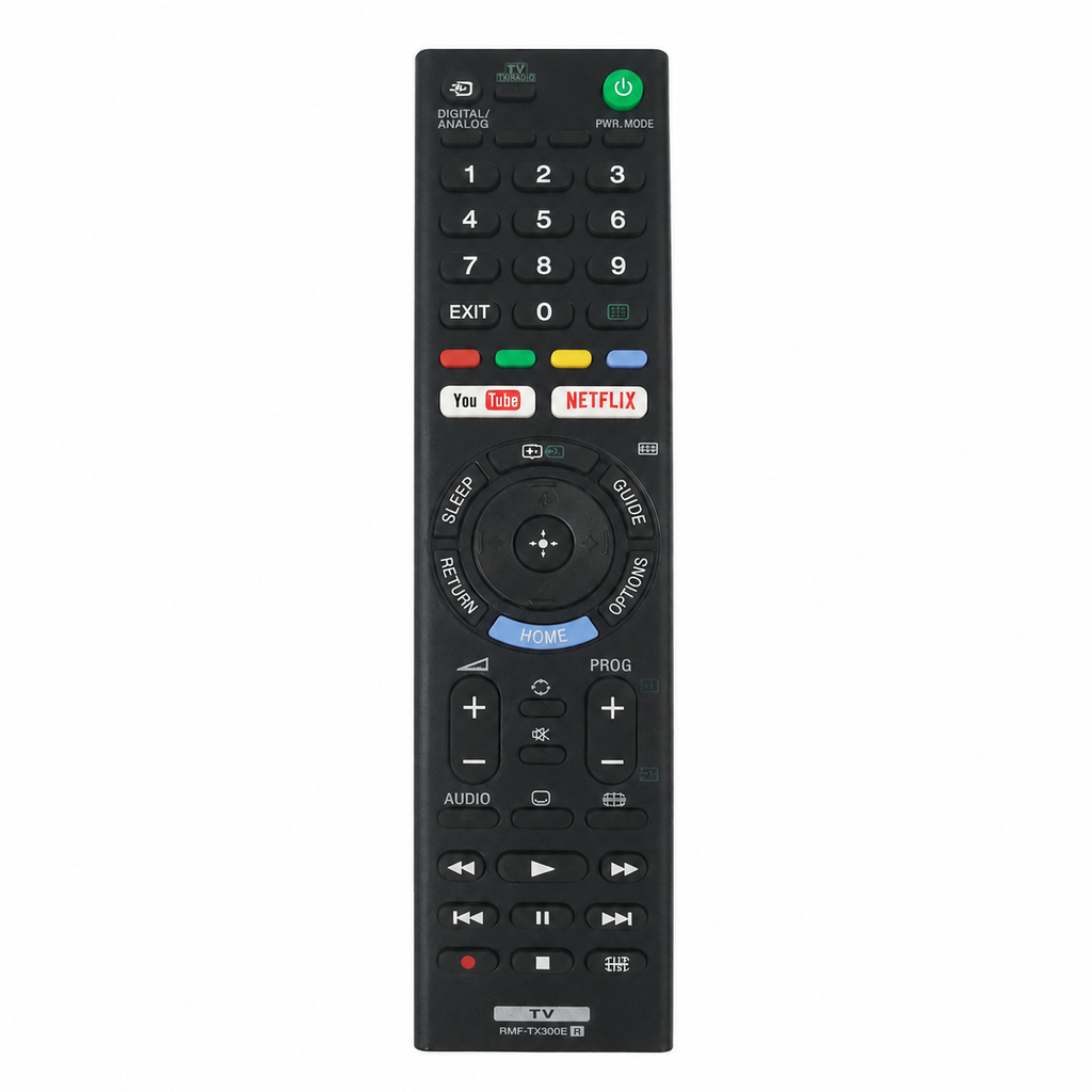 Sony RMT-TX300E Replacement Remote Control Bravia 4K HDR Netflix YouTube