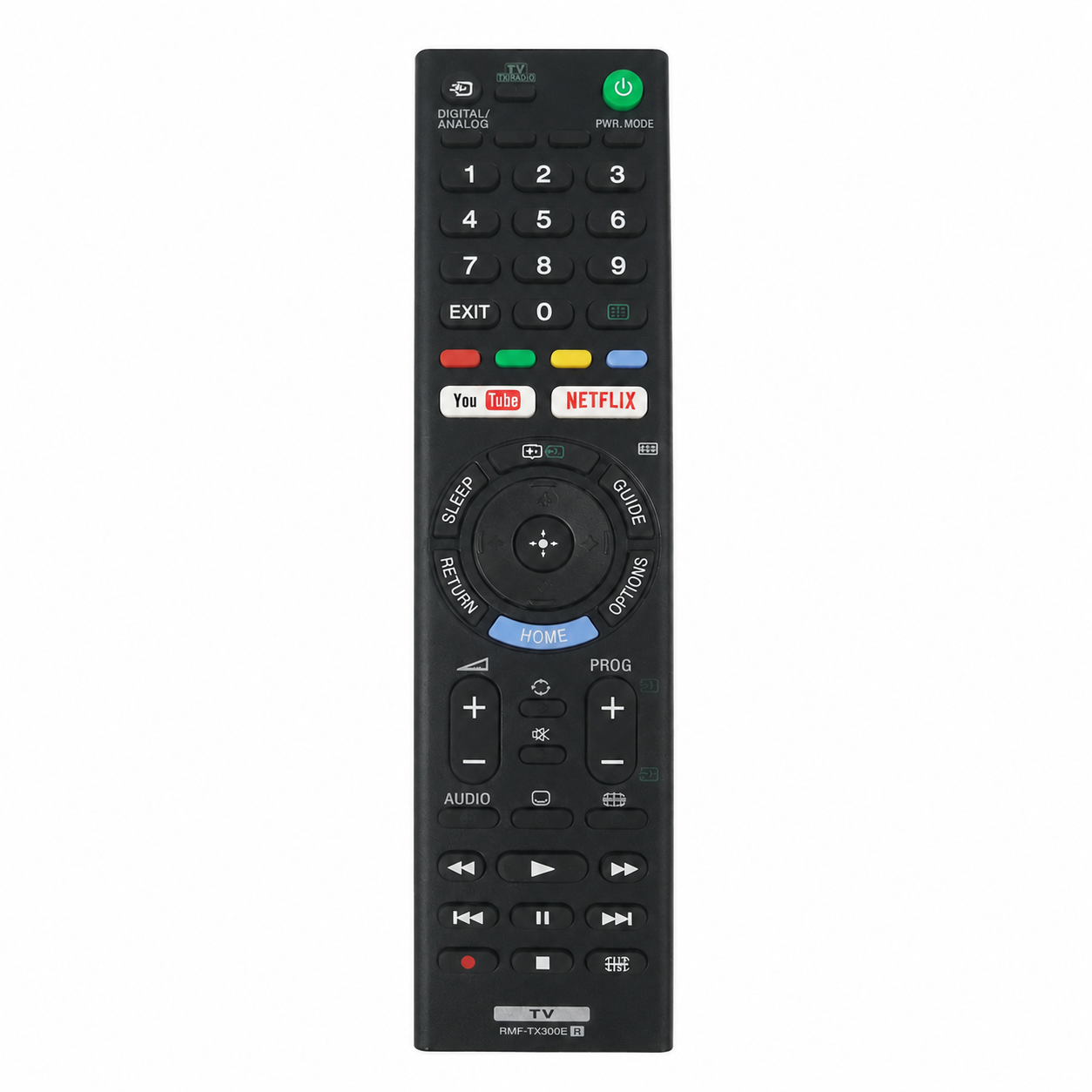 Sony RMT-TX300E Replacement Remote Control Bravia 4K HDR Netflix YouTube