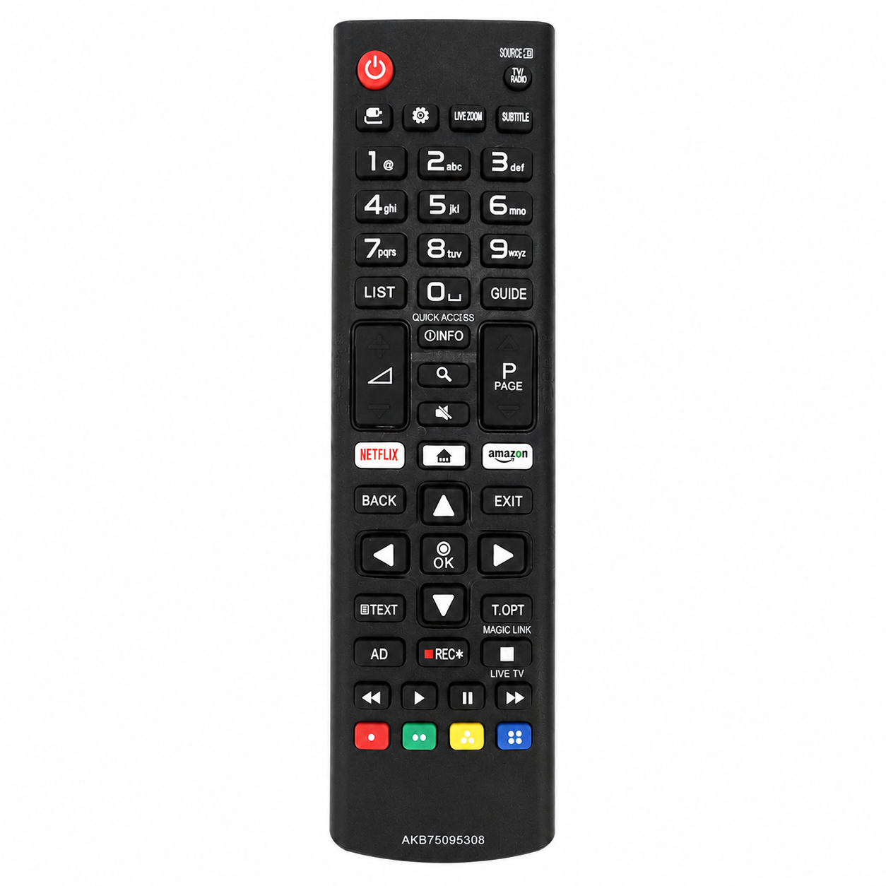 LG TV Remote AKB75095308 Replacement Remote Control