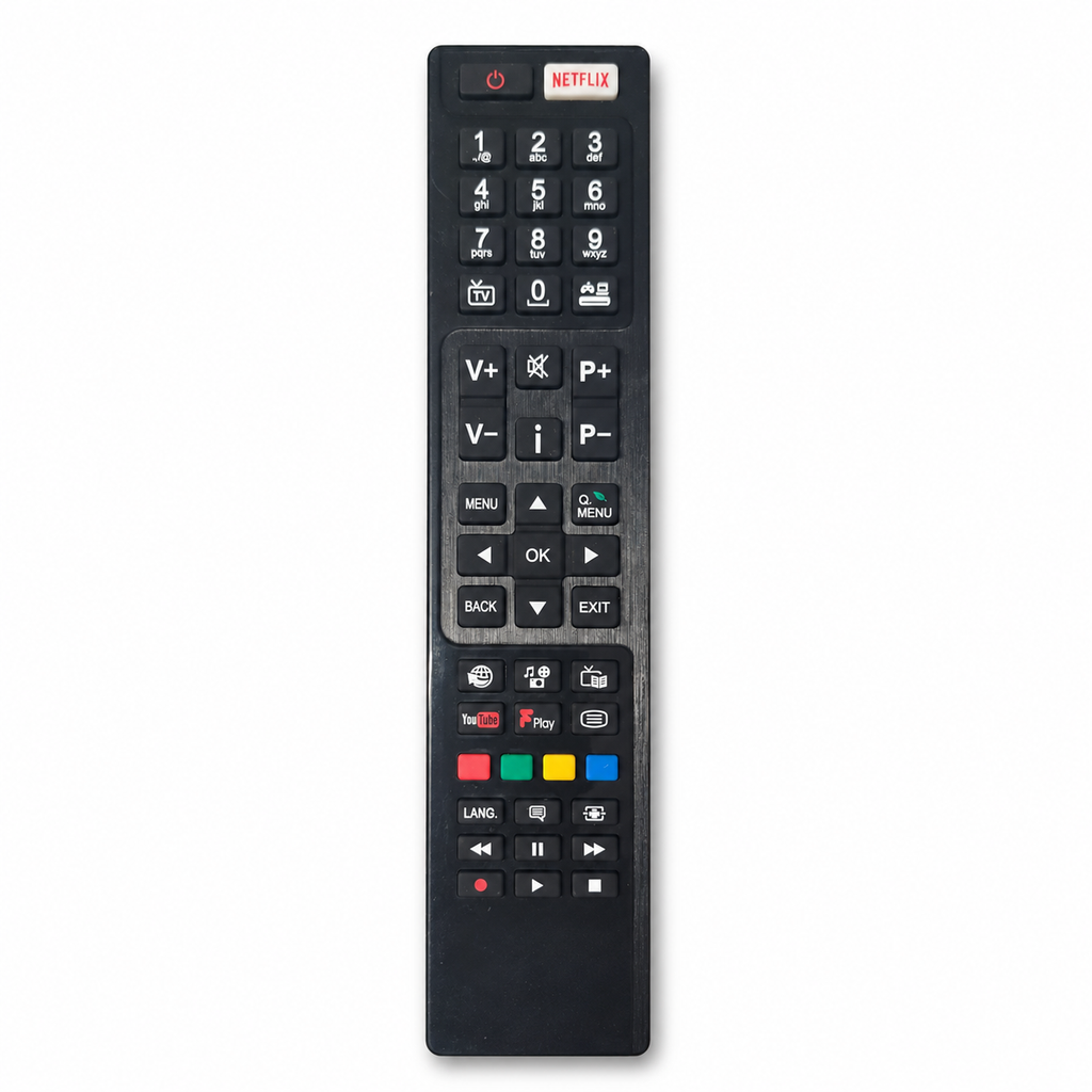 RC4848F Hitachi TV Remote Control – Replacement for 43HK6T74U, 50HK6T74U & 55HK6T74U