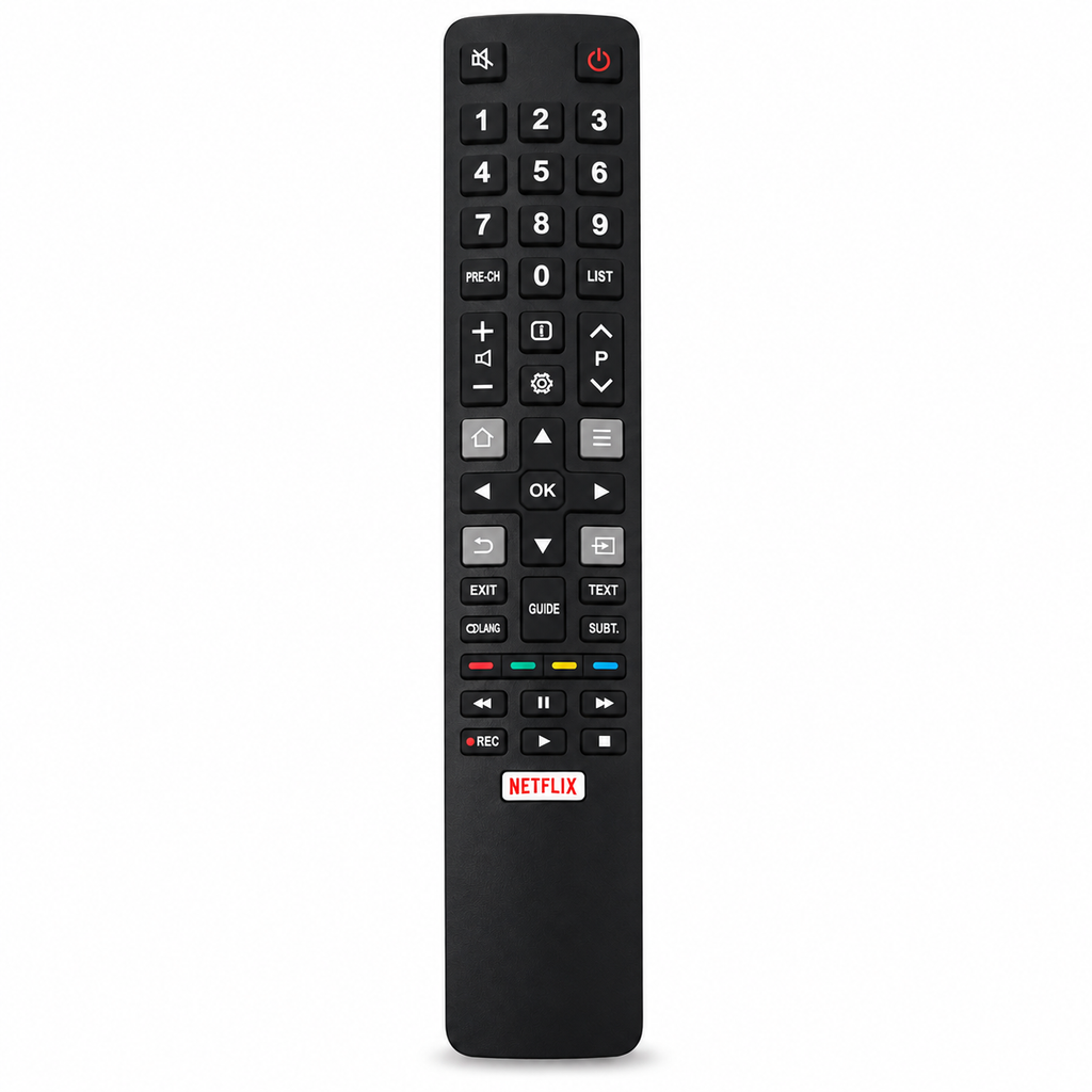 RC802N TCL TV Remote Control – Replacement for 43P615, 50P615, 55P615 & 55EP640