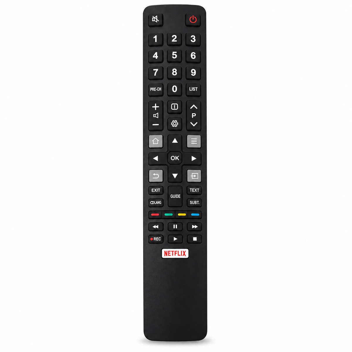 RC802N TCL TV Remote Control – Replacement for 43P615, 50P615, 55P615 & 55EP640