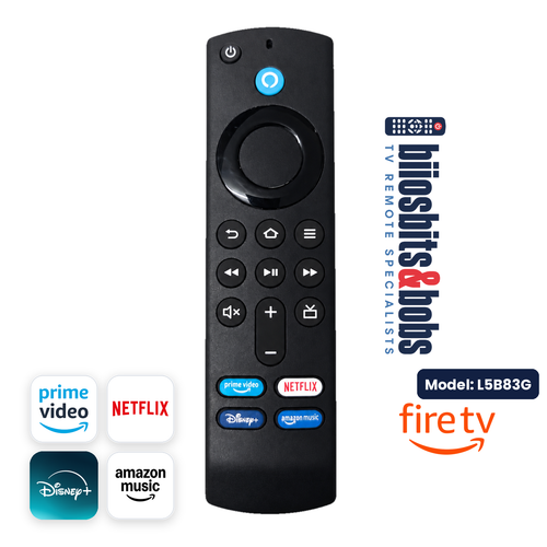 L5B83G Alexa Voice Remote – Replacement for Fire TV Stick 4K, Max, Lite, 3rd Gen & Cube