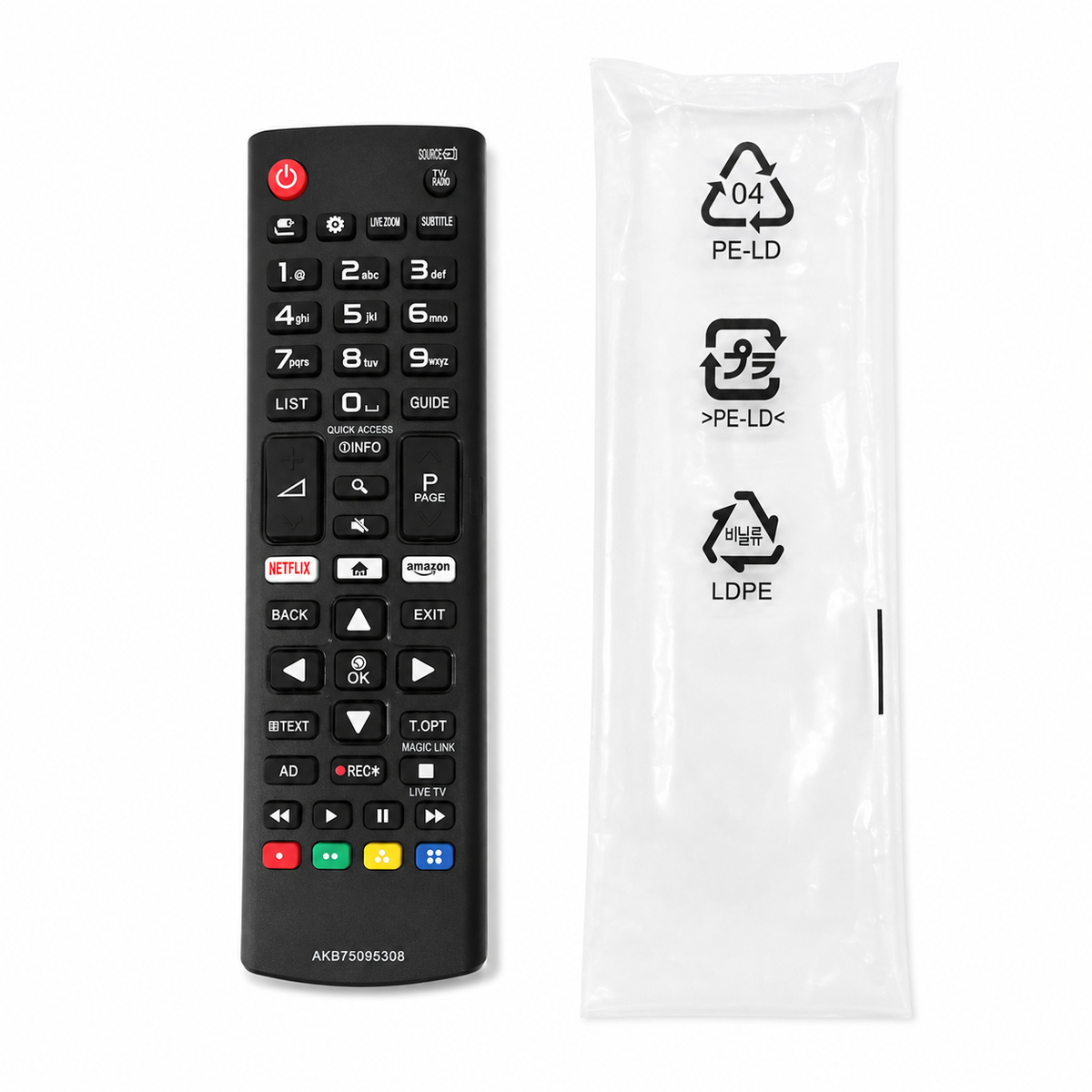LG TV Remote AKB75095308 Replacement Remote Control