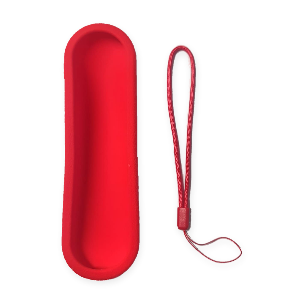 Silicone Case for Sky Q Non-Touch EC060 Remote – Red, Shockproof with Strap - Case Only
