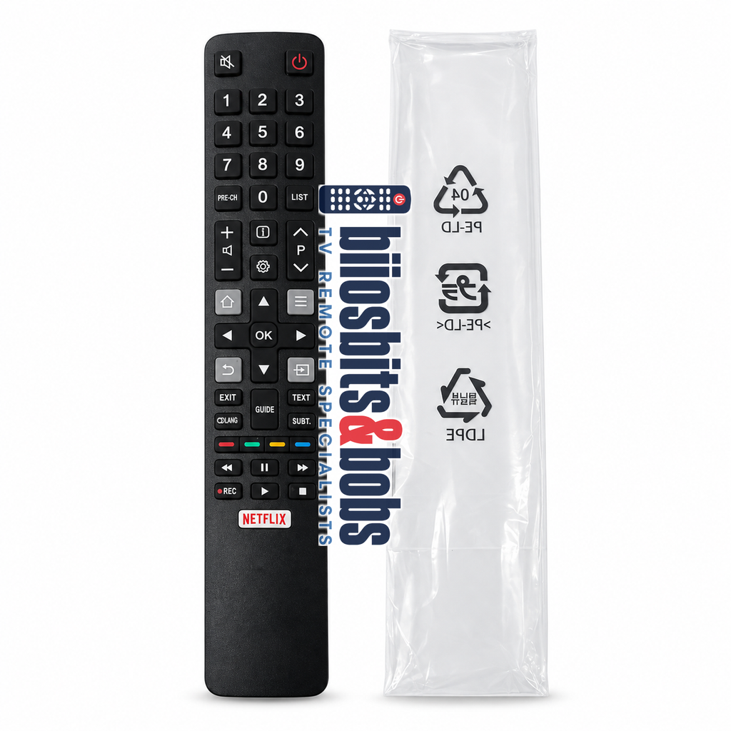 RC802N TCL TV Remote Control – Replacement for 43P615, 50P615, 55P615 & 55EP640