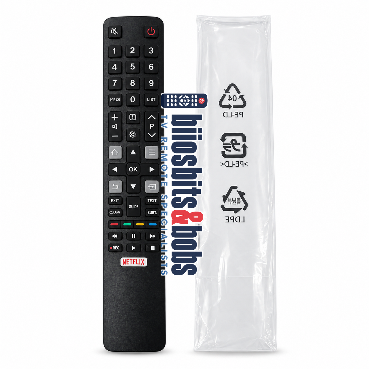 RC802N TCL TV Remote Control – Replacement for 43P615, 50P615, 55P615 & 55EP640