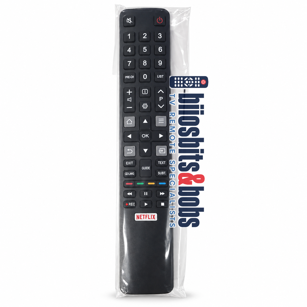 RC802N TCL TV Remote Control – Replacement for 43P615, 50P615, 55P615 & 55EP640